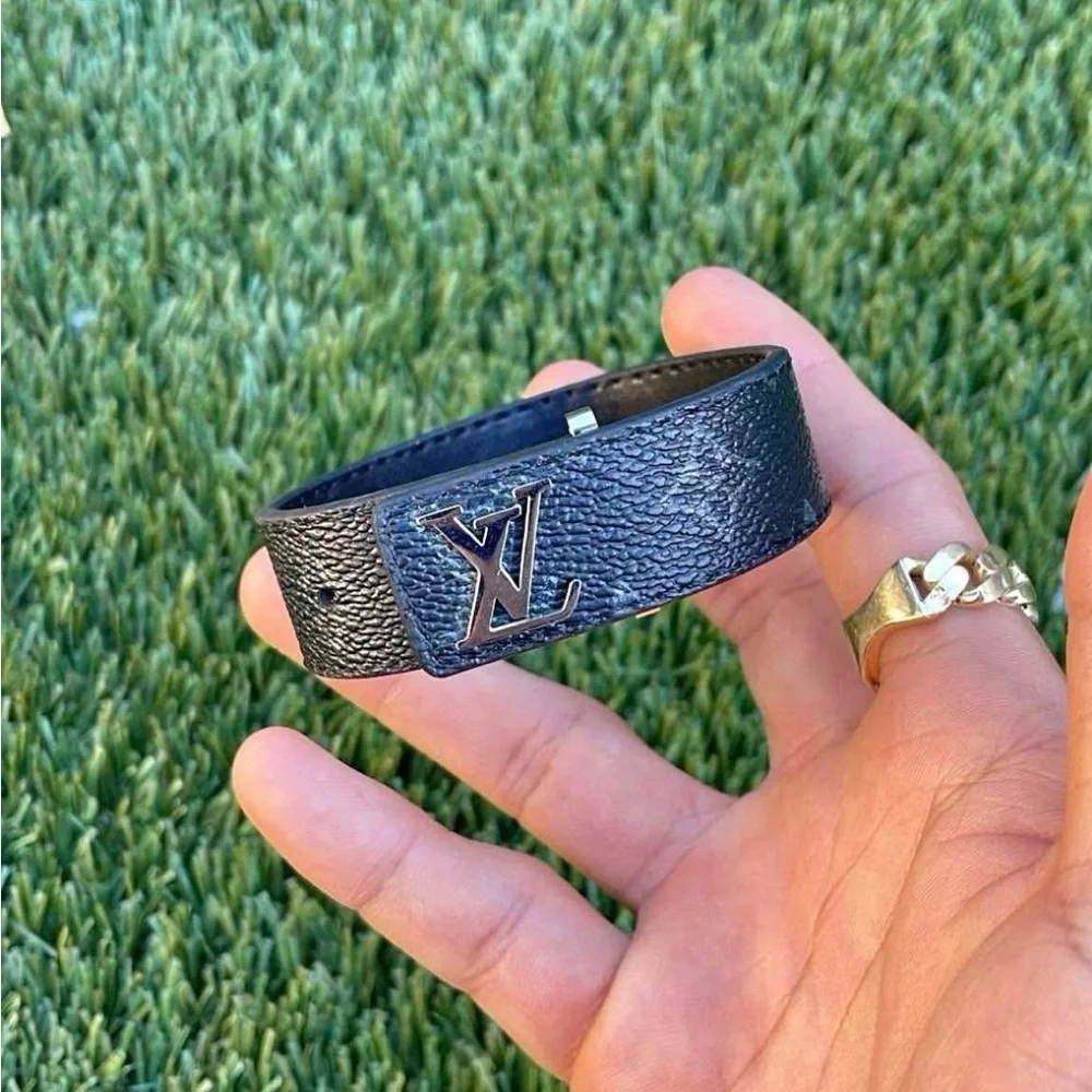 Louis Vuitton Black Monogram bracelet